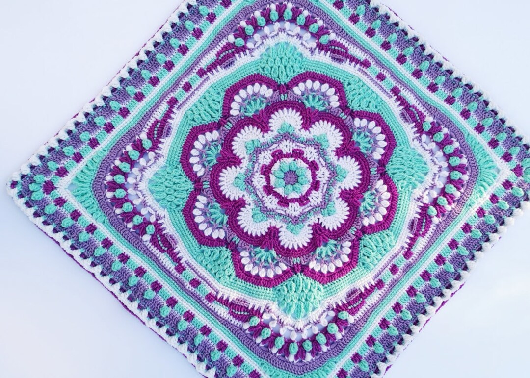 Crochet Baby Blanket Pattern Pdf File HERITAGE Baby Blanket Pattern