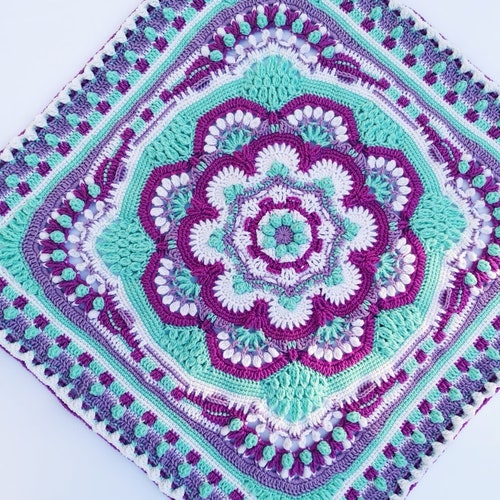 Crochet Baby Blanket Pattern Pdf File HERITAGE Baby Blanket Etsy