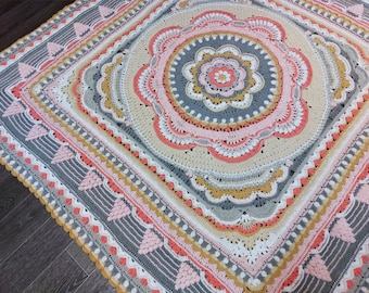 VIBES Crochet Blanket Pattern: Photo Tutorial (PDF Pattern)