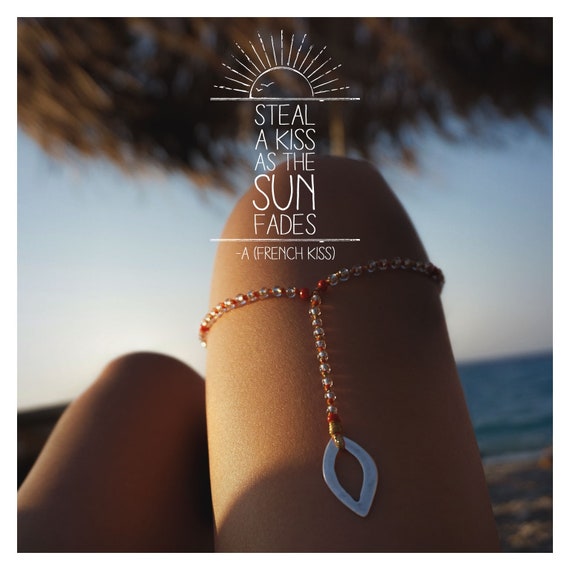 Crystal White Seed Beads Rosary Necklace Hand Knotted Prayer