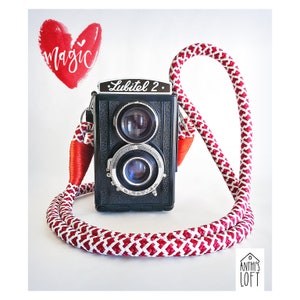 Handmade Rope Camera Strap | Personalized DSLR Strap | Durable Camera Accessories | Customizable Rope Straps for Cameras
