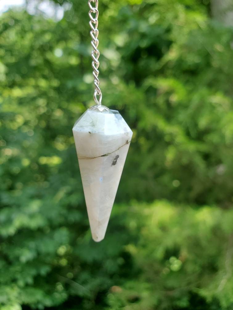 Crystal Pendulum Divination Pendulum Healing Crystal Etsy