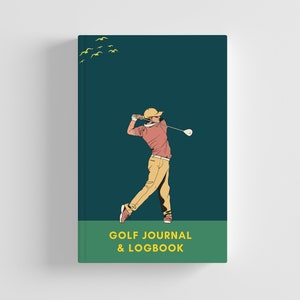Golfing Success Tracker: uitgebreid golfdagboek en logboek met baanstatistieken (paperback)