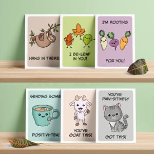Jeu de mots humoristiques A6 drôles d'encouragement