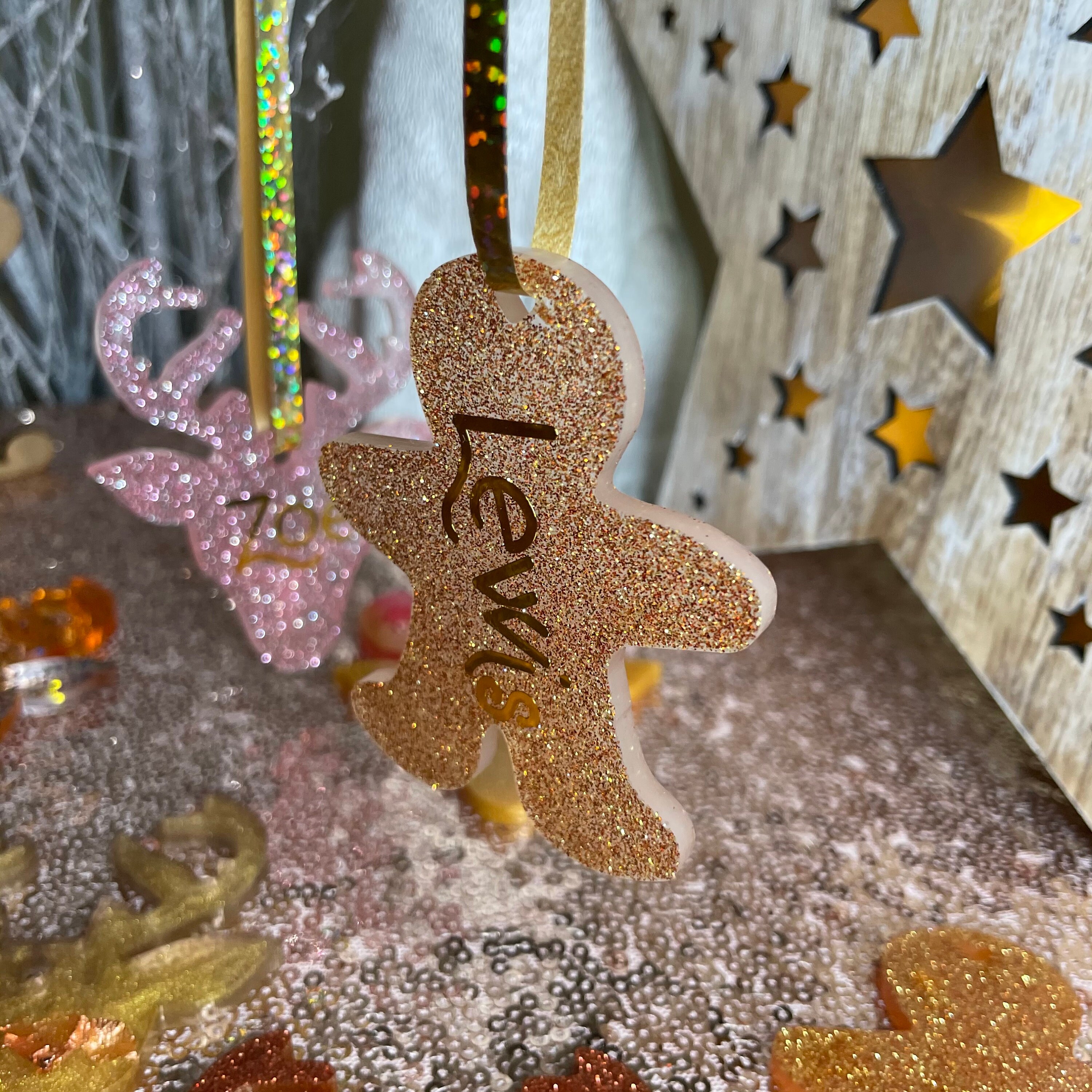 Personalised Christmas decorations  Etsy