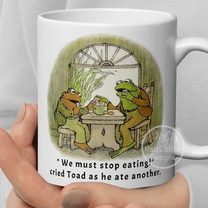 Frog Mug Toad Mug Frog and Toad best Friends Frog Gift for Friends Mug for Friends Fairycore/Goblincore Mug Cottagecore Mug Garden Mug