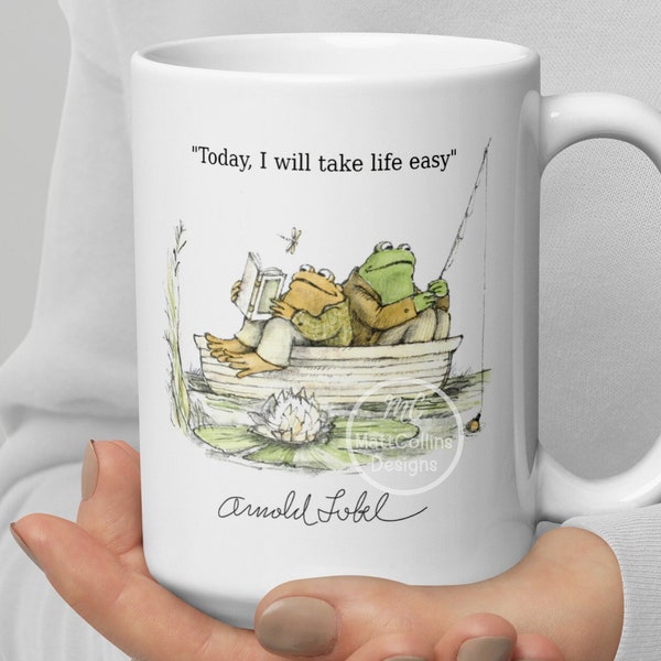 Frog Mug Toad Mug Frog and Toad best Friends Frog Gift for Friends Mug for Friends Fairycore/Goblincore Mug Cottagecore Mug Garden Mug