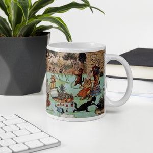 Louis Wain Mug Cat Mug Artist Mug Cat Lover Funny Mug/Cup Coffee/Tea Quality Print Fine Art Antique Art image 5