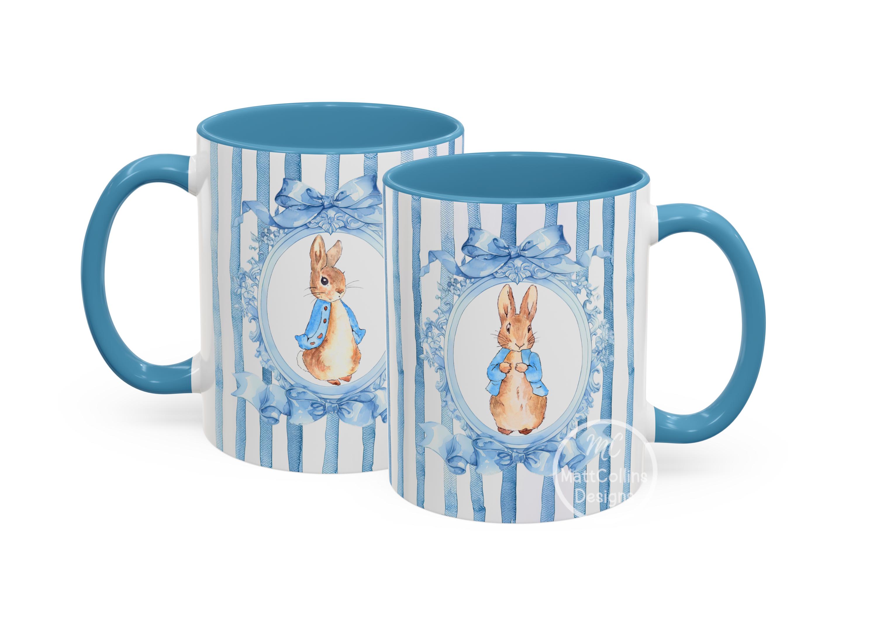 Peter Rabbit Mug Vintage Peter Rabbit Cup Beatrix Potter Print ...