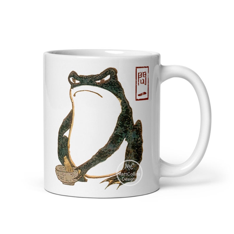 Matsumoto Hoji Mug Frog Mug Toad Wabi Sabi Cottagecore/goblincore Mug ...