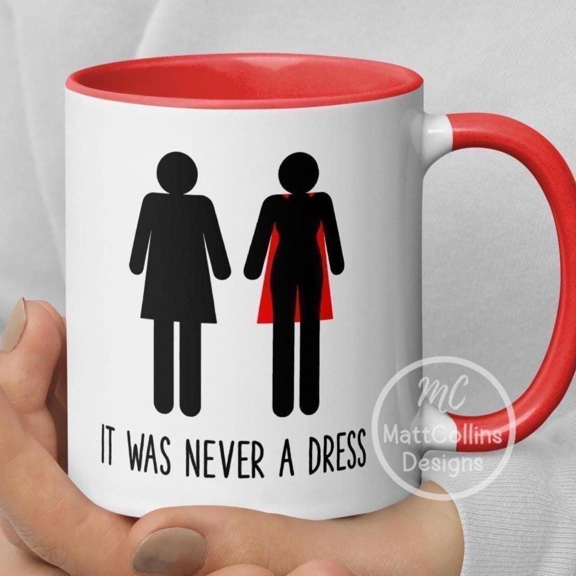 Mok Women Is Hero, Retro Mok, Feministische Mok, Empowering Vrouwen Mok Vrouwenrechten Cadeau Cadeau Voor Haar Verjaardagscadeau
