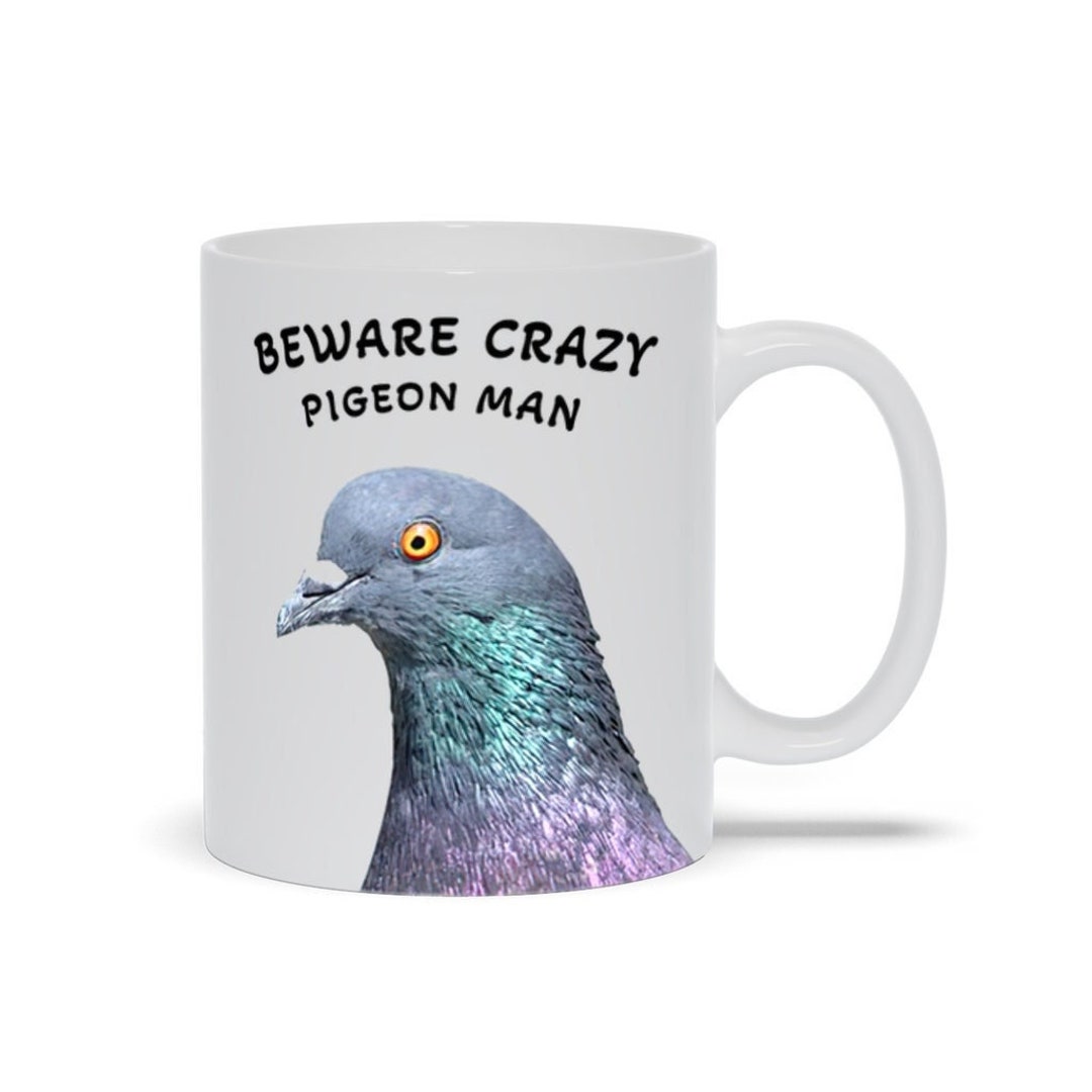 MG4235 Mug Fantaisie Avec Inscription « Beware Crazy Pea Man