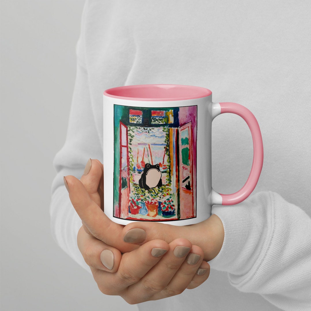 Matsumoto Hoji Frog Mug, Matisse Open Window Mug, Sad Frog Mug, Matisse ...