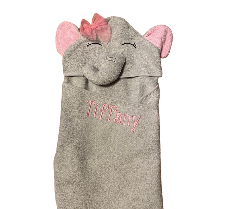 personalized hooded baby towels