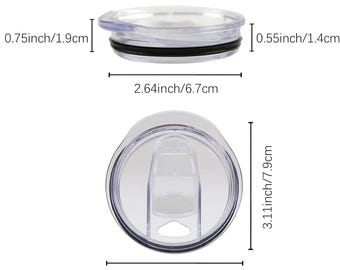 Replacement 20oz Skinny Tumbler lid /Plain