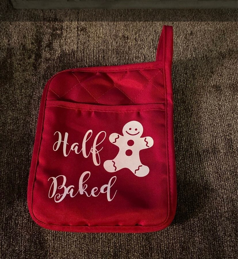 Personalized Pot Holder Set/Oven Mitts/Baker/Christmas Etsy