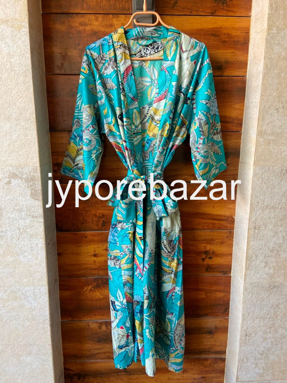 Monkey Print robes bridesmaid kimono robe floral kimono | Etsy