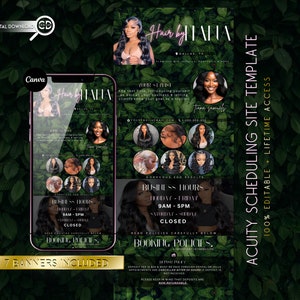 Hairstylist Acuity Scheduling Template