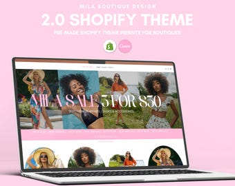 Shopify Theme for Boutiques | Boutique Website Design