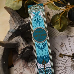 Greek Heroes Gold Foil Bookmark Double Sided