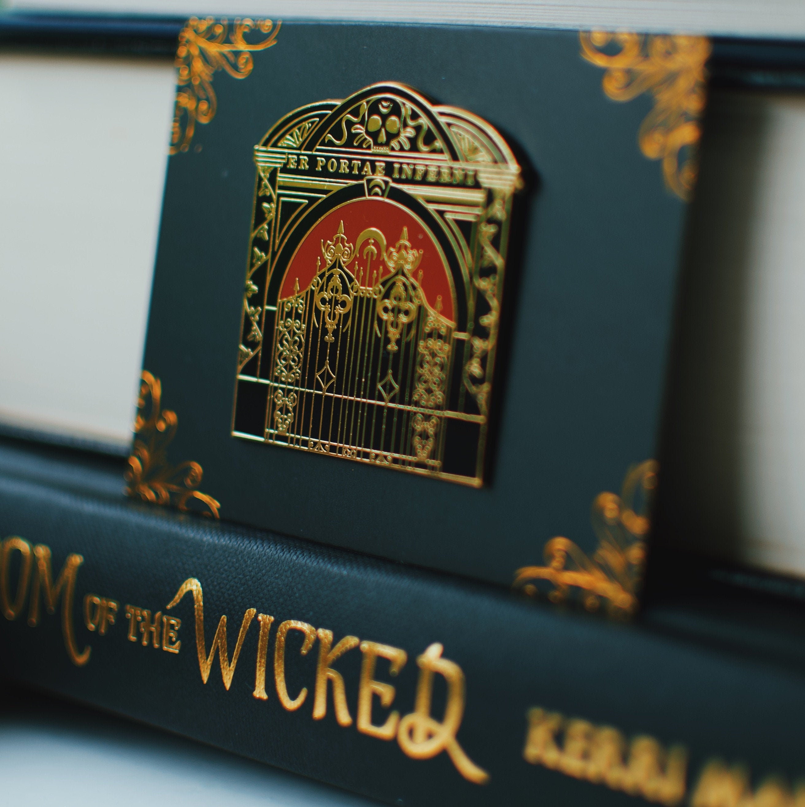 Kingdom of The Wicked Gates of Hell Enamel Pin