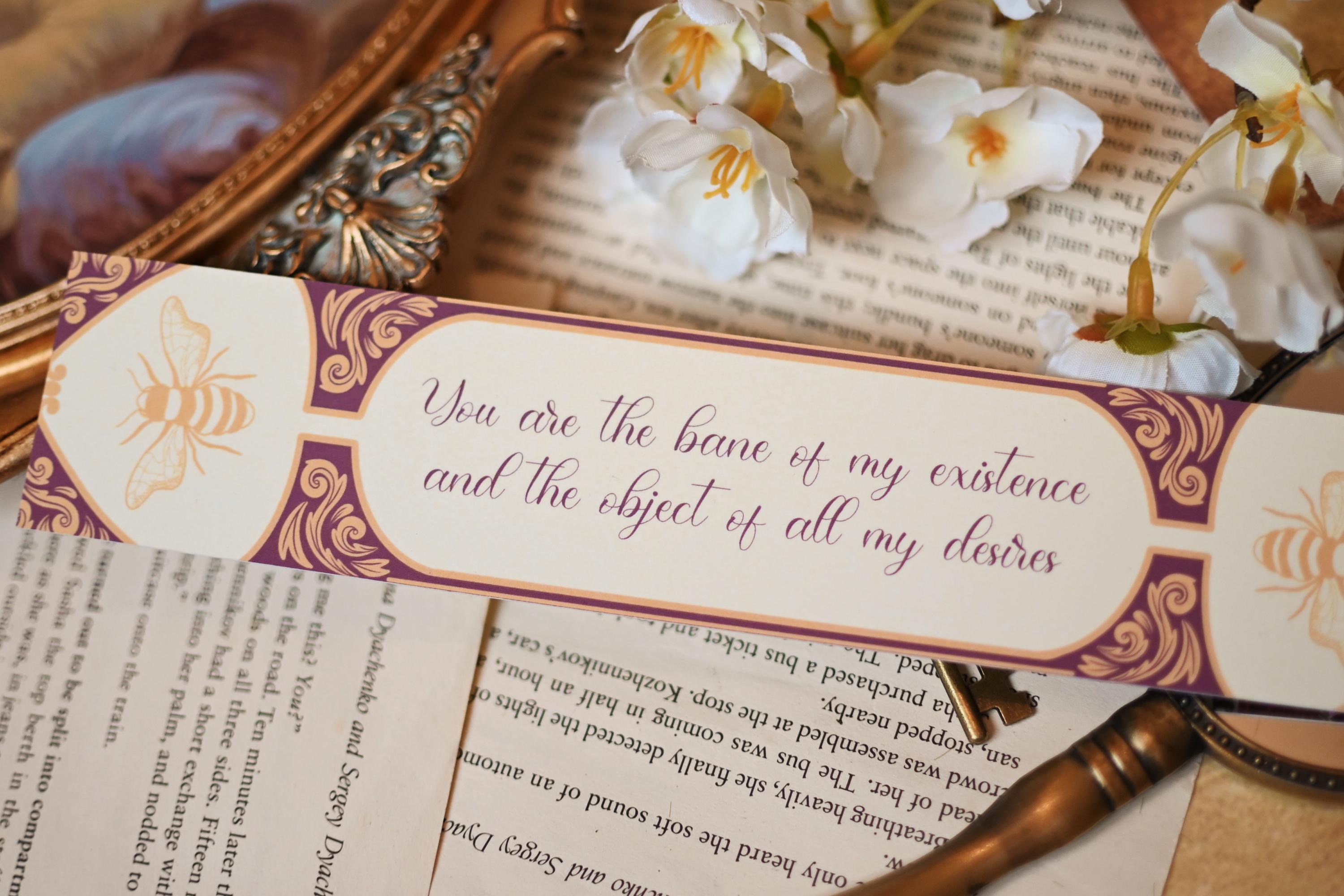 Bridgerton Bookmarks Set or Single - Etsy