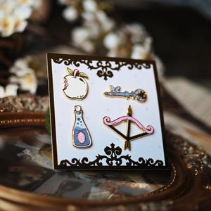 Broken Heart Pin Set