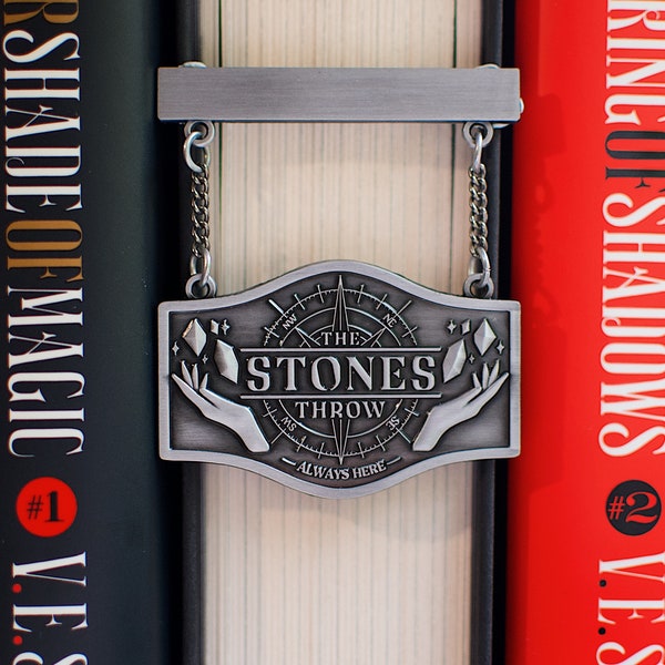 The Stones Throw ADSOM Pub Antique Metal Chain Pin