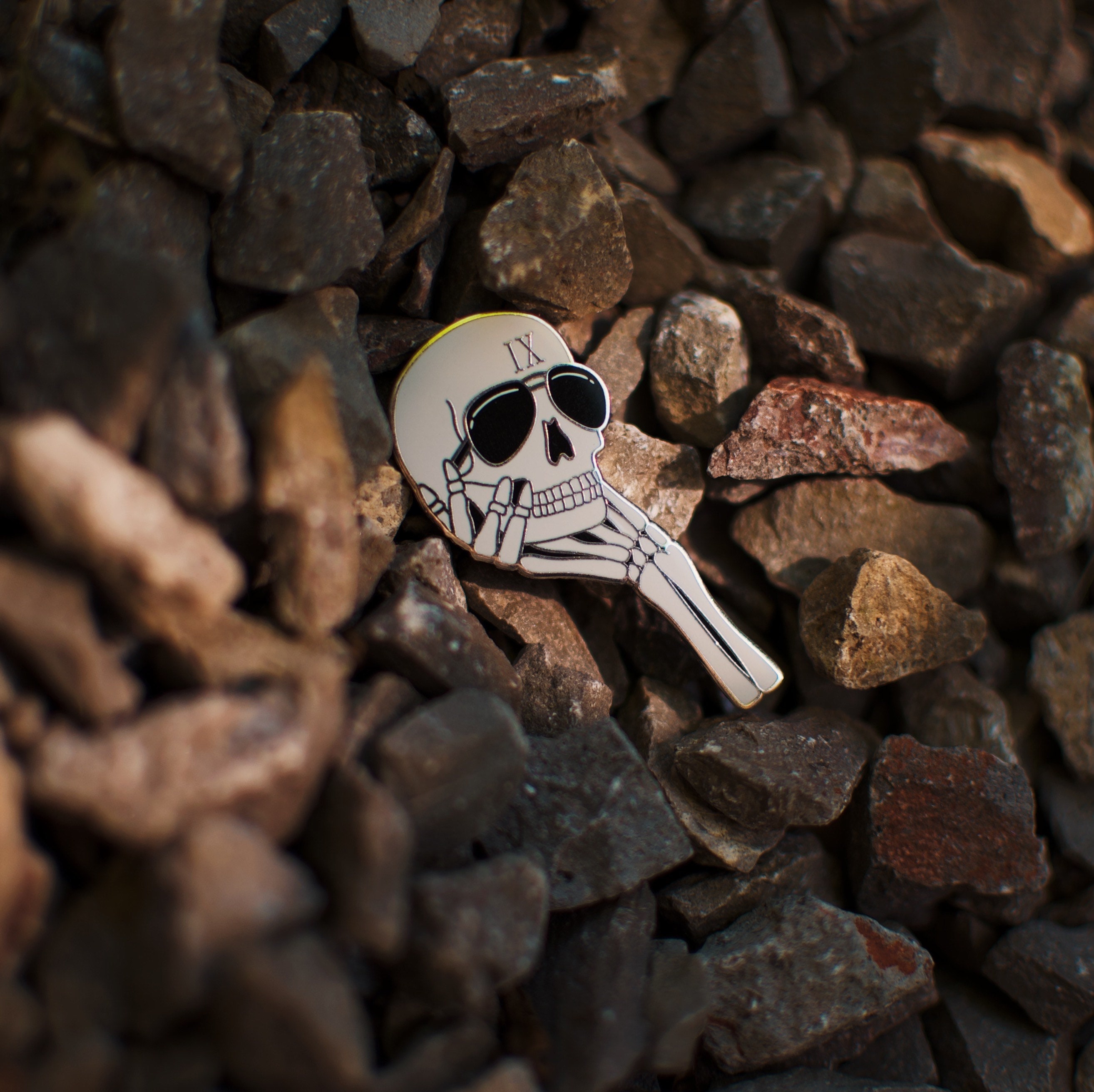 Gideon The Ninth Bookish Enamel Pin