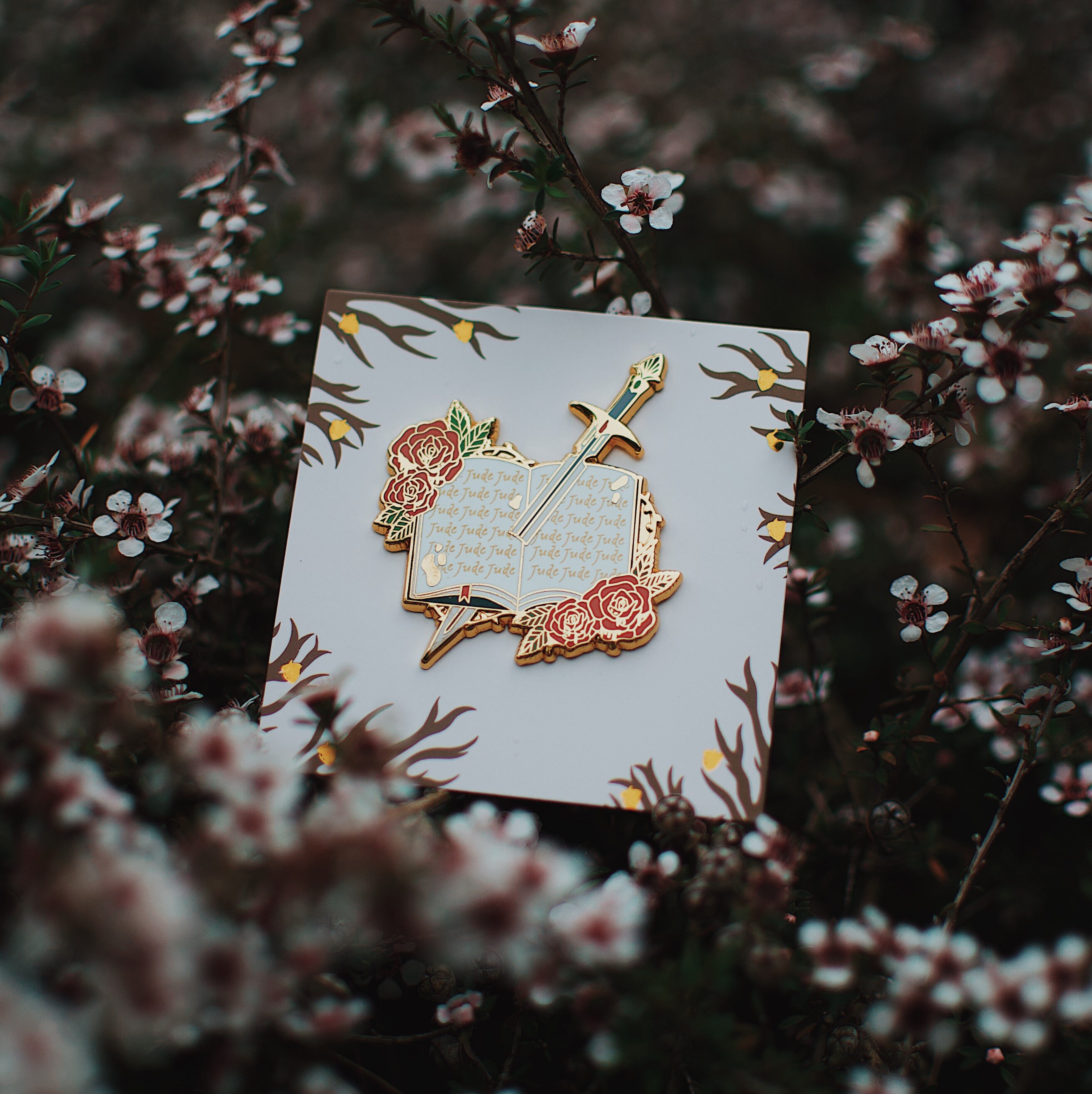 Jude Jude Jude Bookish Enamel Pin