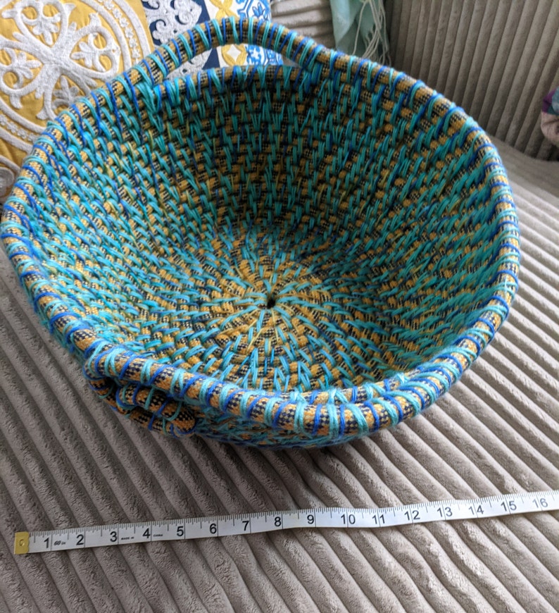 Large Rope Basket Etsy