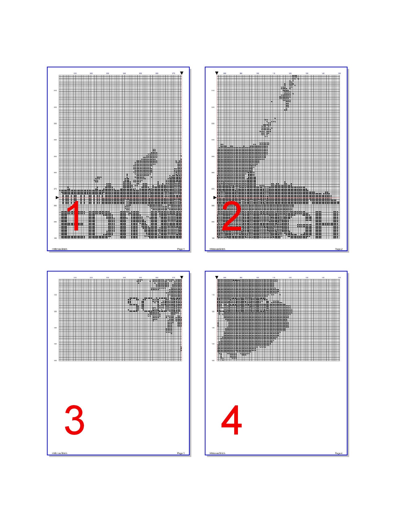Cross stitch pattern Edinburgh cross stitch pattern PDF Etsy