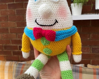 Humpty Dumpty Crochet Pattern | Amigurumi Pattern | PDF Download
