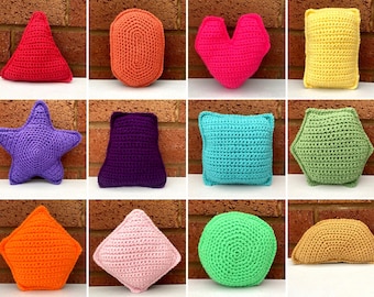 Crochet Shapes Pattern | Amigurumi Pattern | PDF Download