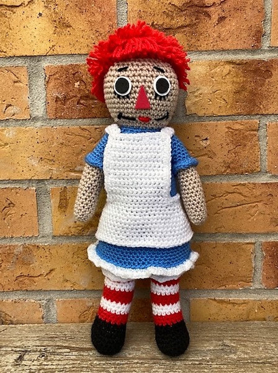 CROCHET PATTERN Annabelle Rag Doll Crochet Pattern Etsy