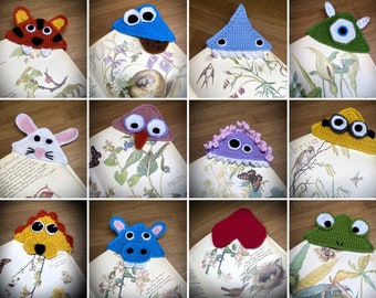 Corner Bookmarks Crochet Pattern | Amigurumi Pattern | PDF Download
