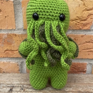 PDF Crochet Pattern | Cthulhu Crochet Pattern | Cthulhu Plush | The Call of Cthulhu | H.P. Lovecraft | Amigurumi Pattern | Cosmic Entity |