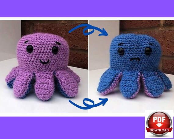 octopus plush that turns inside out