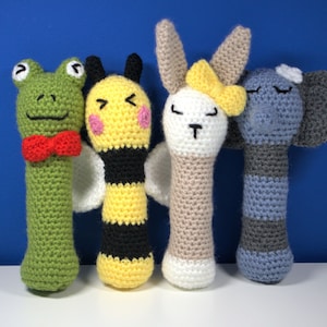 PDF Crochet Pattern | Baby Rattles | Baby Toys | Crochet Pattern | Amigurumi Pattern | Crochet Dolls and Toys |