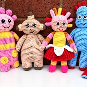 In the Night Garden Crochet Patterns | 4 Amigurumi Characters | PDF Pattern
