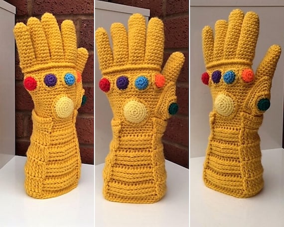 Infinity Gauntlet Crochet Pattern | Avengers Superhero Glove | PDF Pattern