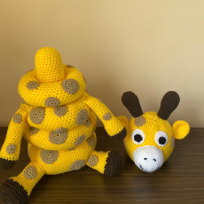 Crochet Stacking Toy - Etsy