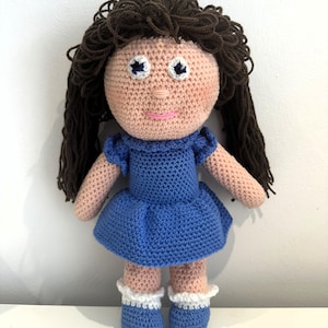 Cabbage Patch Doll Crochet Pattern | Amigurumi Pattern | PDF Download