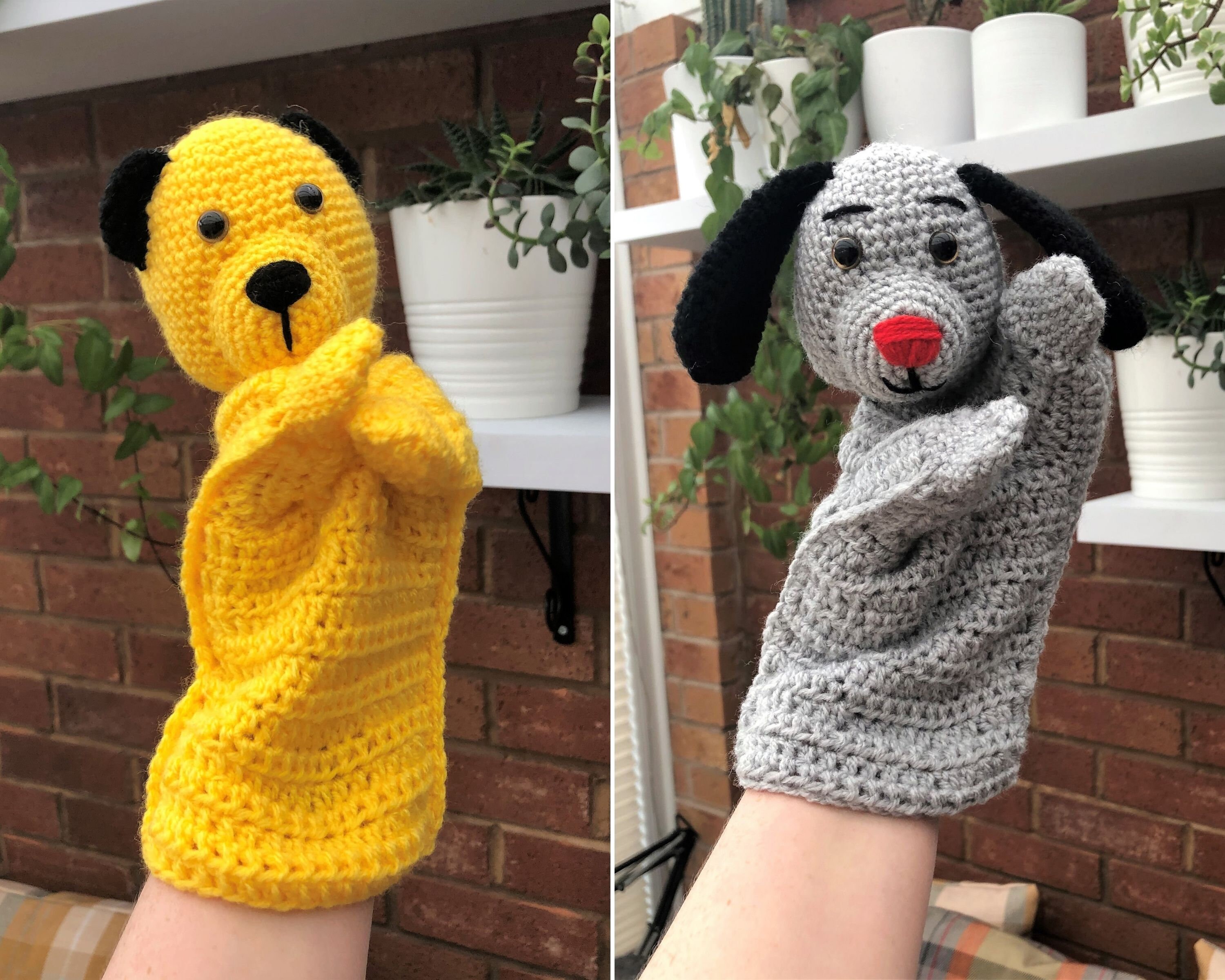 CROCHET PATTERN Hand Puppets Crochet Pattern Crochet Etsy