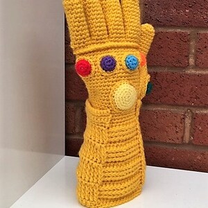 Infinity Gauntlet Crochet Pattern | Avengers Superhero Glove | PDF Pattern, amigurumi pattern,