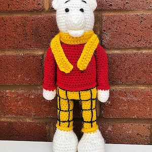 Häkelanleitung für Rupert den Bären | Amigurumi-Bär (PDF)