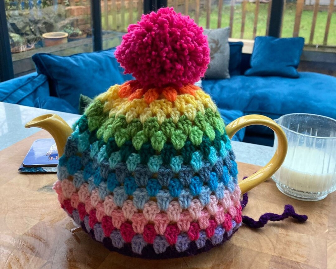 PDF Crochet Pattern | Tea Cosy Crochet Pattern | Tea Cosy | Tea Pot ...