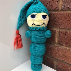 PDF Crochet Pattern | Gloworm Crochet Pattern | Amigurumi Pattern | 90&#39;s Gloworm | Crochet Pattern | Crochet Dolls and Toys | Unofficial