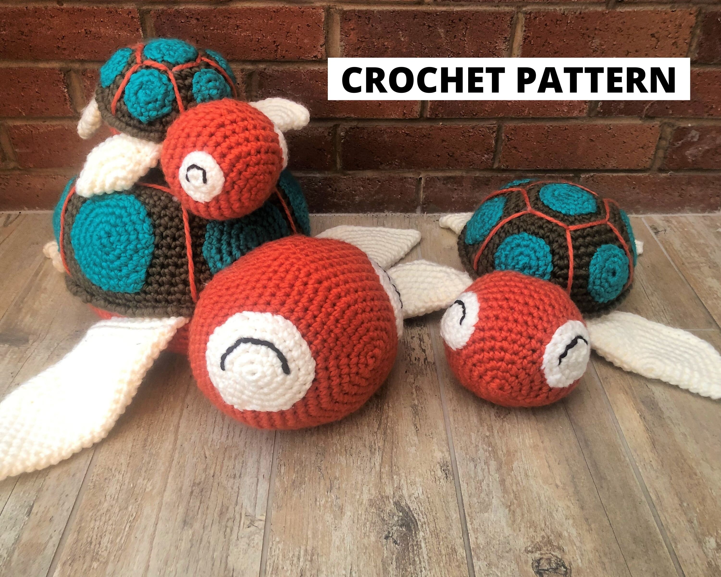 PDF CROCHET PATTERN: Turtle Crochet Pattern Crochet Turtles | Etsy