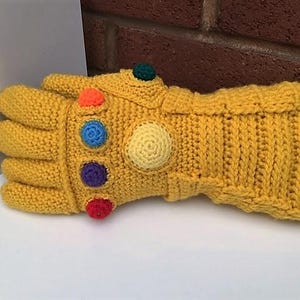 Infinity Gauntlet Crochet Pattern | Avengers Superhero Glove | PDF Pattern, amigurumi pattern,